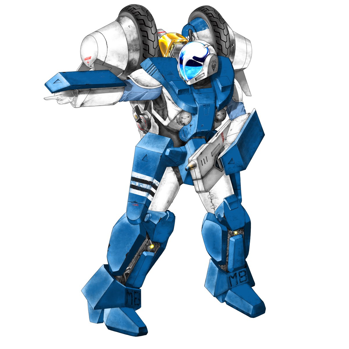 SeasonalMiak's tweet image. I did some stuff for a book coming up sooner or later. Though I don’t think this one will actually make it in.
#Mospeada #mecha #robotech