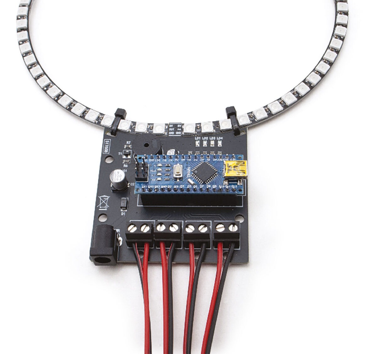 futuranet_it's tweet image. LED Racing!
#elettronica #elettronicain #maker #futuranet #LED #RGB #DIY #Arduino #Nano #WS2812 #NeoPixel #hw #fw #dev #game