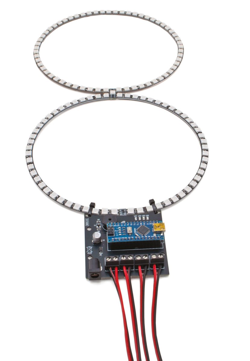 futuranet_it's tweet image. LED Racing!
#elettronica #elettronicain #maker #futuranet #LED #RGB #DIY #Arduino #Nano #WS2812 #NeoPixel #hw #fw #dev #game