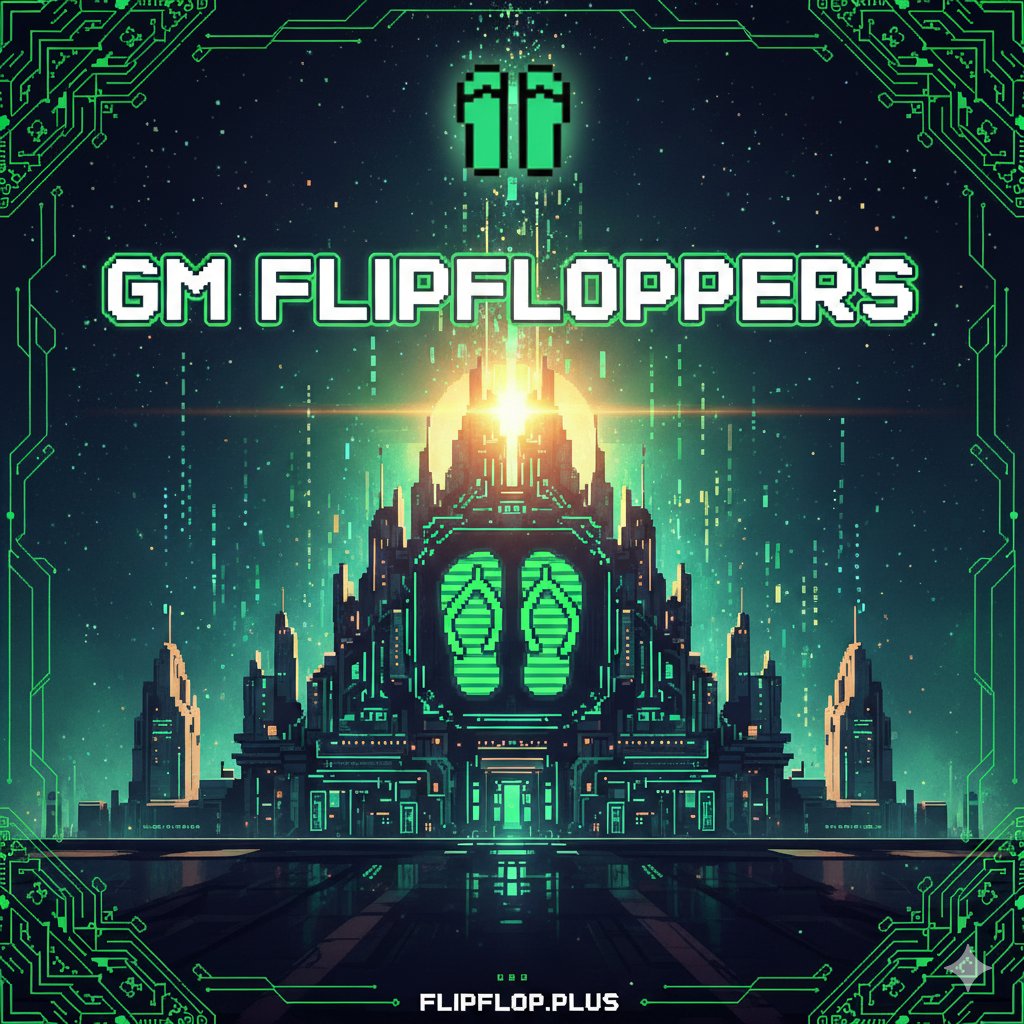 BabaShegeh's tweet photo. GM, FlipFlop fam! 🚀 Another sunrise, another opportunity to make a footprint.

We don't just hold, we BUIDL.

What are you focused on today?
@flipfloplaunch
#FFFP
#GM #BUIDL #FlipFlopCommunity https://t.co/BfQJLRdoZh