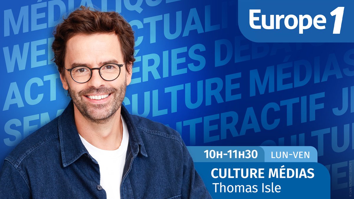 🔵[CULTURE MÉDIAS]
RDV jusqu'à 11h30 avec @TomIsle sur <a href="/Europe1/">Europe 1</a>

👉<a href="/CedricJimenez/">Cédric Jimenez</a> pour « Chien 51 » au cinéma le 15/10.
👉Jonathan Lambert et Brahim Bouhlel pour « Le Jour J » au cinéma le 15/10.
👉Coup de💙@AnneSilaOff &amp; <a href="/PeterCincotti/">Peter Cincotti</a> pour leur duo « Ghost of My Father ».