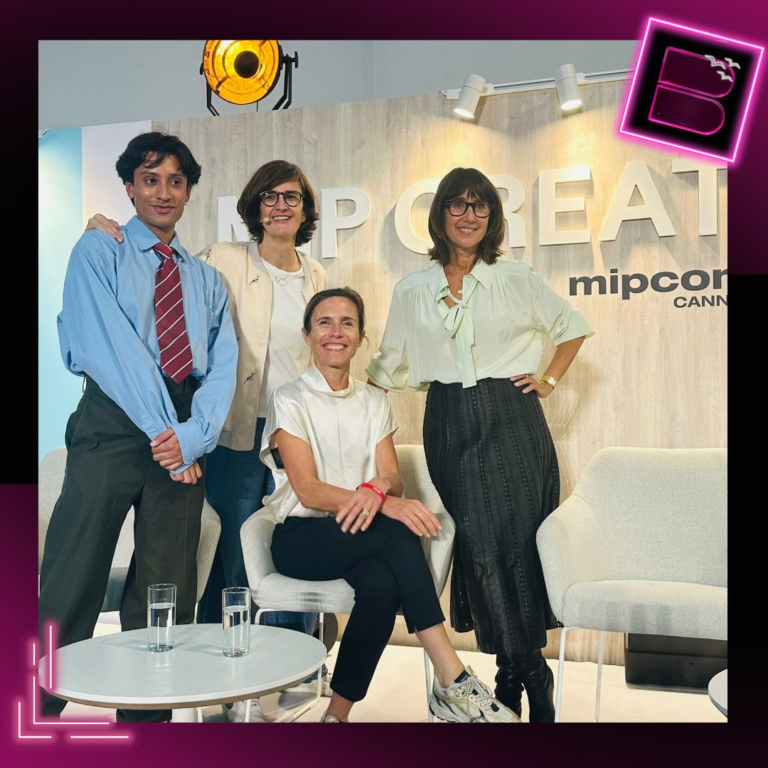 BanijayEnt's tweet photo. At #MIPCOM, Alexia Laroche-Joubert joined @YouTube‘s @justineryst, and @Sparkdise to launch #CreatorsLab - a new partnership empowering creators to reinvent Banijay Entertainment’s classic IP for YouTube audiences.

#YouTube @banijayfrance #BanijayFrance #WeAreBanijay https://t.co/N6JPzWpTLN