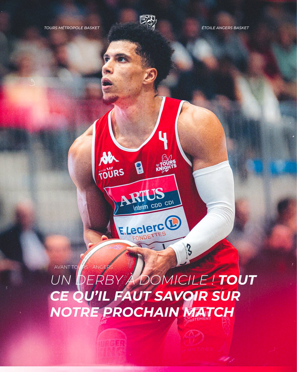 tmb_toursbasket's tweet photo. Tout ce qu'il faut savoir sur notre prochain match : TMB - Angers  💬

Lire l'article : 
https://t.co/1SvHKEL15i

#GoKnight https://t.co/PMLQOsKIks