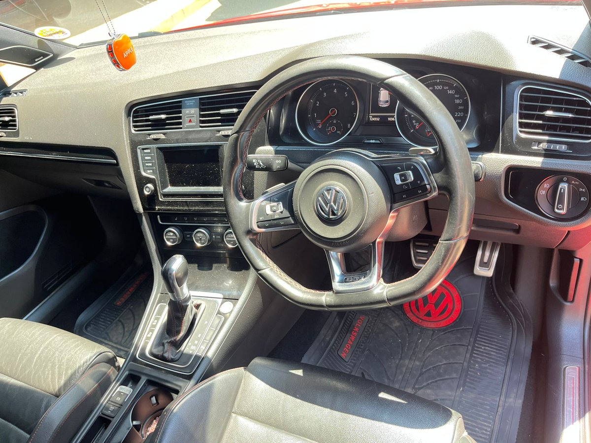 RealHazel_Carz's tweet photo. 2014 Volkswagen Golf 7 GTI 2.0 

Mileage:124 000km
Transmission:Automatic 
Color:Red 
Fuel:Petrol 
Extras:Leather Upholstery 

Cash Price R260 000

Call or WhatsApp 0832857555 https://t.co/SgTIEYPimy