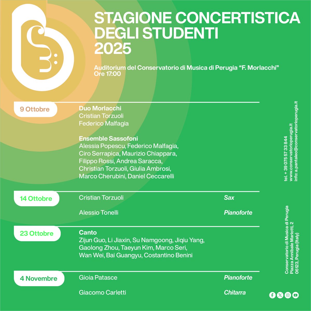 Conservatorio PG tweet media