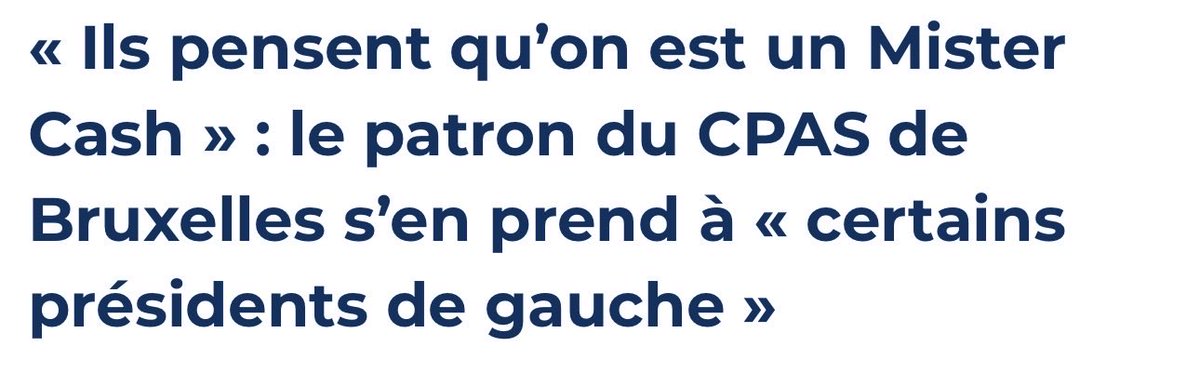 Simao.rda (@simao_rda) on Twitter photo « Ils pensent qu’on est un Mister Cash. »
<a href="/DavidWeytsman/">David WEYTSMAN 🇧🇪🇪🇺</a> tape juste.
Depuis des années, la gauche a transformé le CPAS en distributeur automatique et a tellement habitué les gens à tendre la main qu’elle en oublie le mot responsabilité
Pendant ce temps là, on ferme les yeux « Ils pensent qu’on est un Mister Cash. »
<a href="/DavidWeytsman/">David WEYTSMAN 🇧🇪🇪🇺</a> tape juste.
Depuis des années, la gauche a transformé le CPAS en distributeur automatique et a tellement habitué les gens à tendre la main qu’elle en oublie le mot responsabilité
Pendant ce temps là, on ferme les yeux