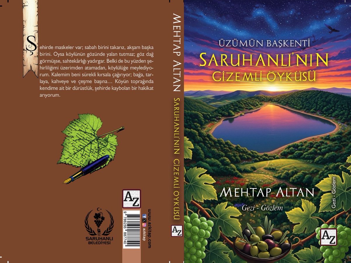 muzafferyurttas's tweet image. Saruhanlı Belediye Başkanlığının destekleri ile Yazar ve Şair Mehtap Altan tarafından hazırlanan Saruhanlı’nın Gizemli Öyküsü kitabı için belediye başkanı Ekrem Cıllı ve Mehtap Altan başta olmak üzere emeği geçen herkesi kutluyorum . @TDEDgm @TdedManisa