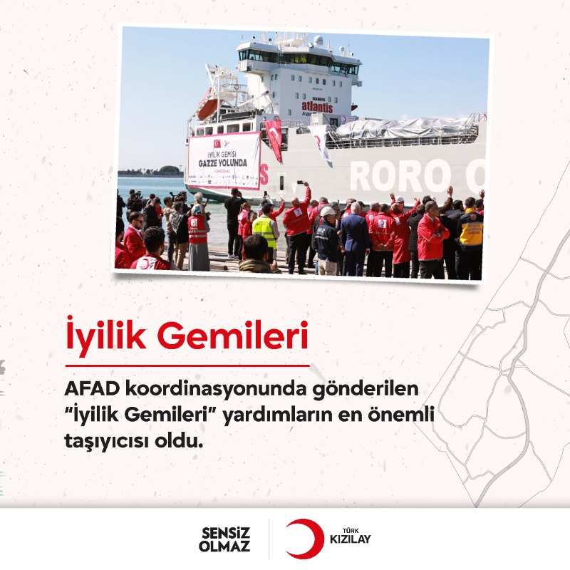 Kizilay's tweet photo. Biliyor muydunuz?

Gazze’de Al Emel ve Al Mawasi hastaneleri artık yalnız değiller. Türk Kızılay, Ekim ayı itibarıyla bu iki hastanenin:

✅ İlaç ve tıbbi malzeme ihtiyaçlarını,
✅ Hastane, personel ve operasyonel giderlerini karşılıyor.