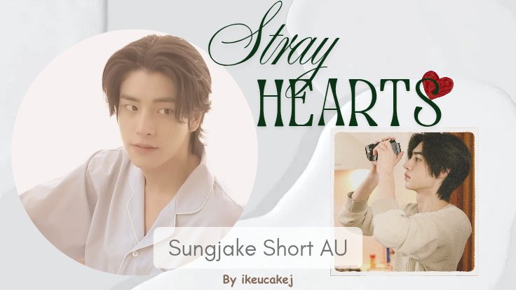 a sungjake short au
— Stray hearts

Perjodohan yang tak diinginkan mempertemukan dua jiwa yang sama lelahnya.