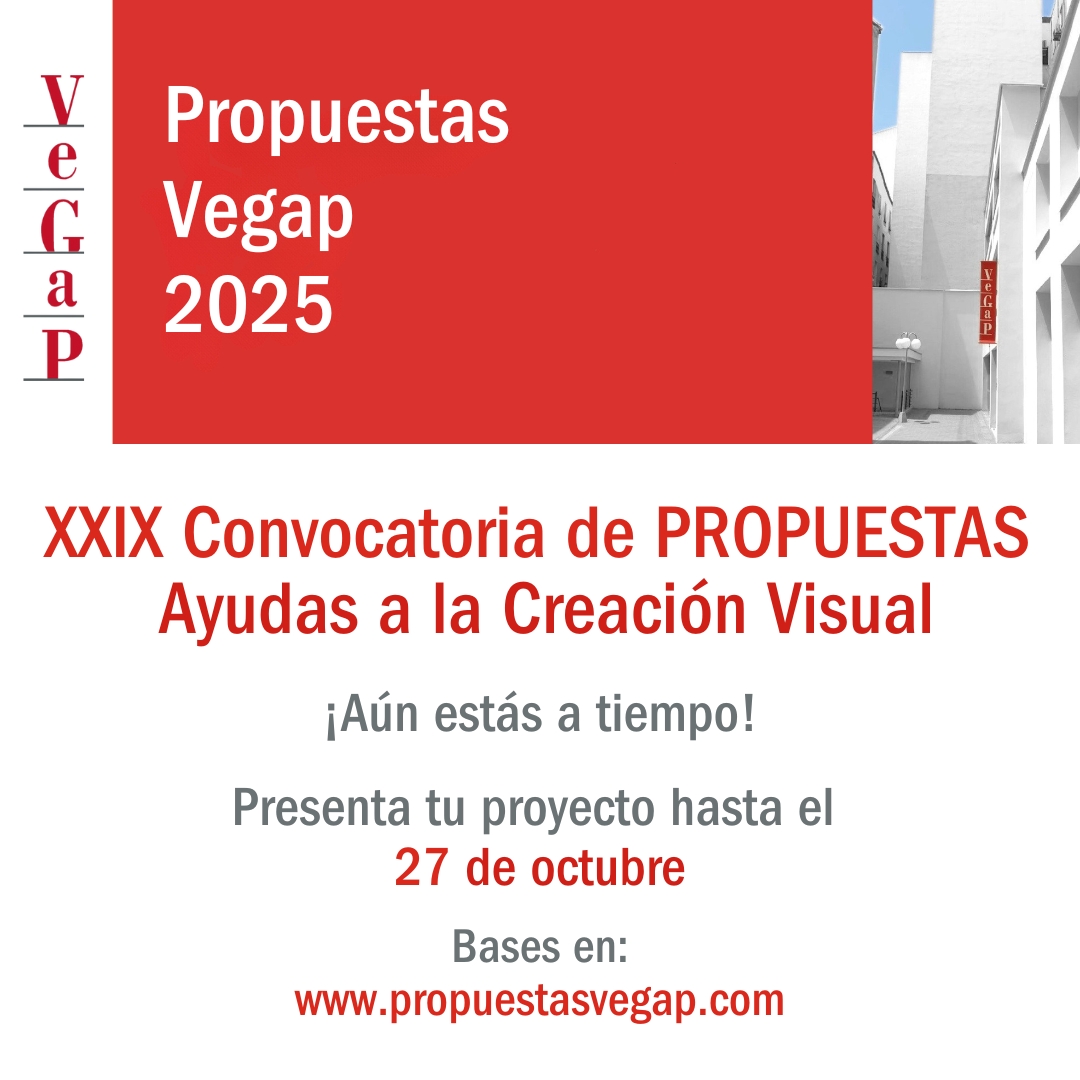 ¡Aún estás a tiempo! 

Recuerda que la convocatoria estará abierta hasta el 27 de octubre a las 12:00 horas del mediodía.
¡Participa!

👉 Consulta las bases en: propuestasvegap.com

#propuestasvegap #creadoresvisuales #ayudasalacreacion