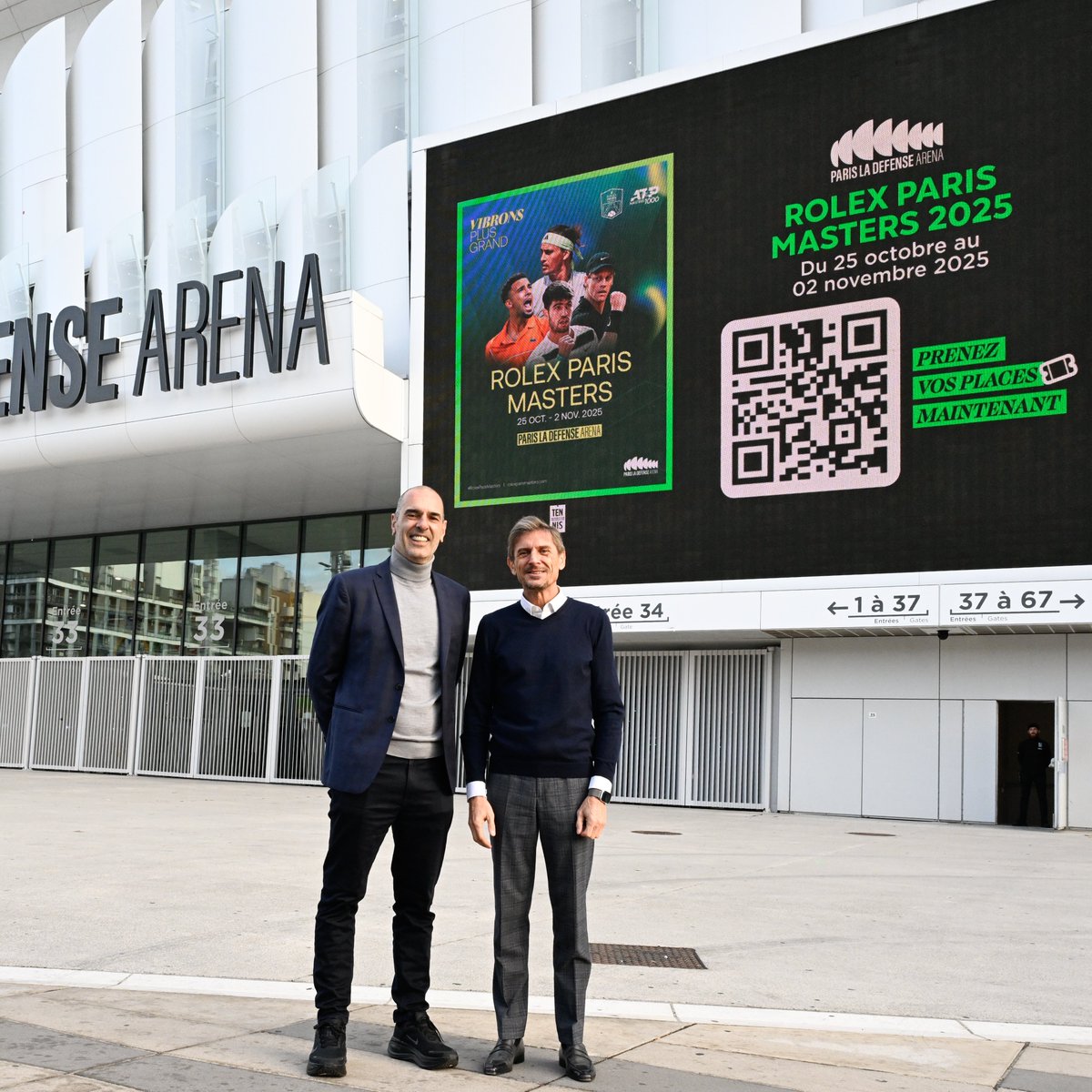 RolexPMasters's tweet image. À l&apos;approche du coup d’envoi du Rolex Paris Masters à Paris La Défense Arena, Cédric Pioline a présenté ce mardi les nouveautés de cette 40e édition 🆕

Retrouvez les nouveautés ➡️ bit.ly/RPM25Interview

#RolexParisMasters