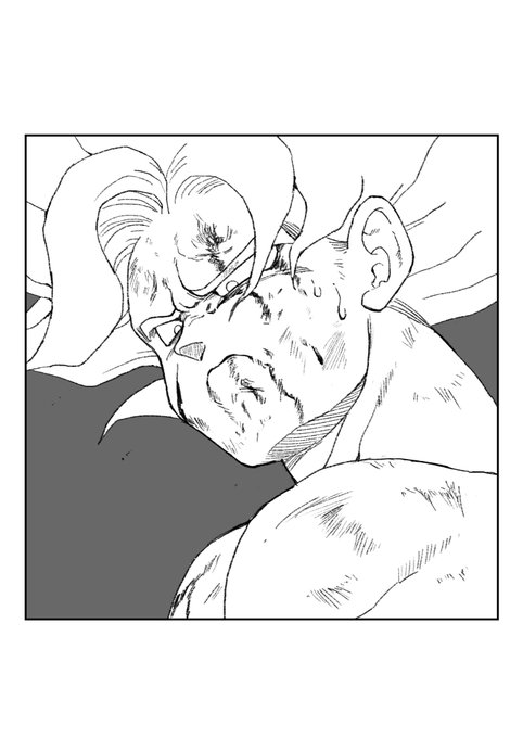 新しい絵を描く前のらくがき 