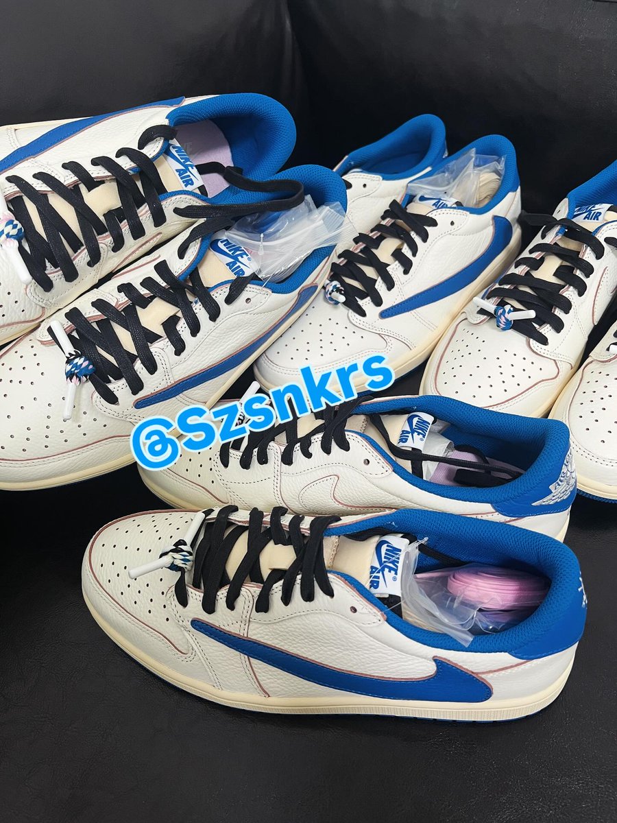 fullress's tweet photo. 【国内 2025年 11/8 発売が期待されている】
FRAGMENT × Travis Scott × NIKE AIR JORDAN 1 OG LOW "Sail/Military Blue" (フラグメント トラヴィス・スコット ナイキ エア ジョーダン 1 OG ロー "セイル/ミリタリーブルー") [DM7866-104]

>> https://t.co/O2PNAHaAQ3
szsnkrs https://t.co/iAML1mo8nz