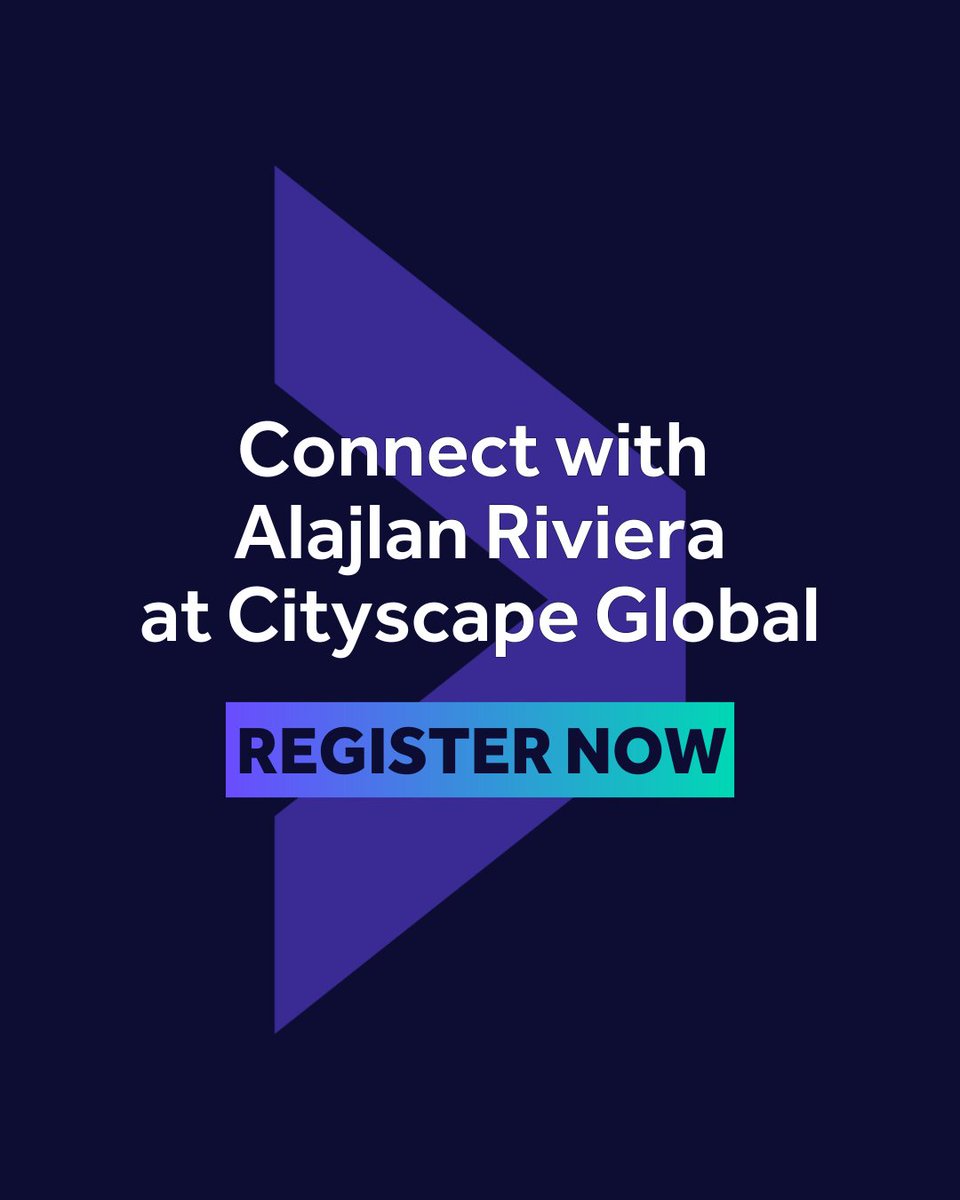 Cityscape Global (@csglobalksa) on Twitter photo From vision to vibrant reality, <a href="/alajlan_riviera/">العجلان ريفييرا | Alajlan Riviera</a> is shaping a landmark destination with over 1.6 million sqm of development and 80+ integrated projects.
A beacon of innovation, lifestyle, and urban excellence in the heart of Riyadh.
Connect with Alajlan Riviera at Cityscape From vision to vibrant reality, <a href="/alajlan_riviera/">العجلان ريفييرا | Alajlan Riviera</a> is shaping a landmark destination with over 1.6 million sqm of development and 80+ integrated projects.
A beacon of innovation, lifestyle, and urban excellence in the heart of Riyadh.
Connect with Alajlan Riviera at Cityscape