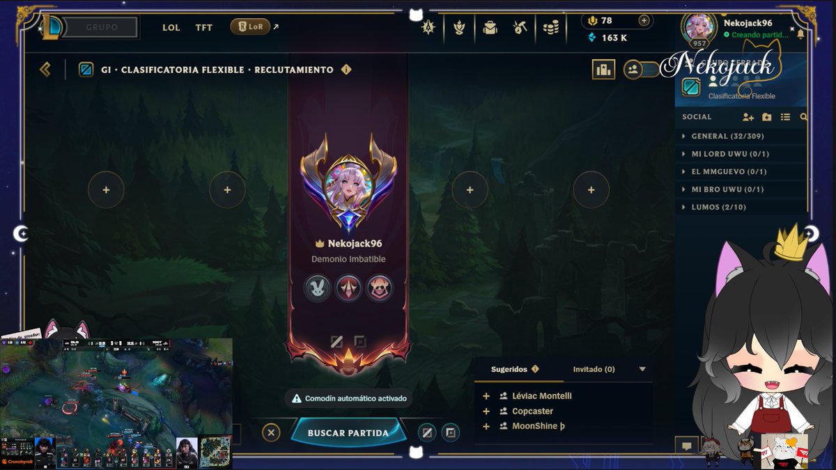 Acá andamos uwu
twitch.tv/nekojack96_
twitch.tv/nekojack96_
twitch.tv/nekojack96_