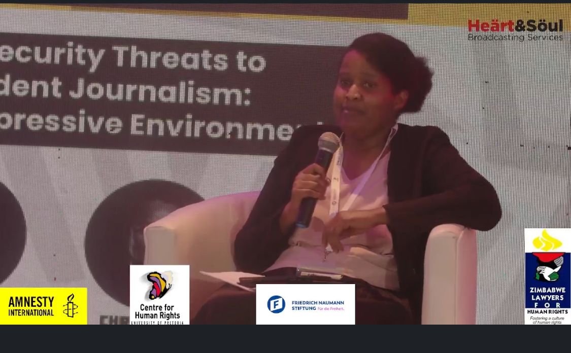 🔵Helen Sithole, a representative of <a href="/misazimbabwe/">MISA Zimbabwe</a> ,said that laws need further alignment. 'We still have colonial-era laws that are still affecting our media,' she stated.