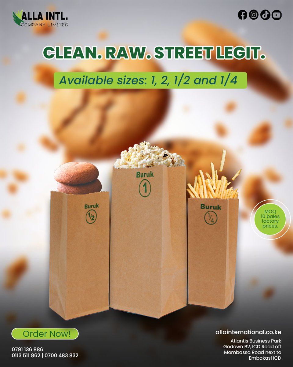 Allainternation's tweet image. Clean. Raw. Street Legit. 
Khaki never tries too hard it just owns the street.
Gear up with the bag that speaks quiet power and everyday edge.

MOQ: 10 bales at unbeatable factory prices!
📞 0791 136 886 | 0113 511 862 | 0700 483 832

#KhakiCool #StreetLegit #UrbanEssentials