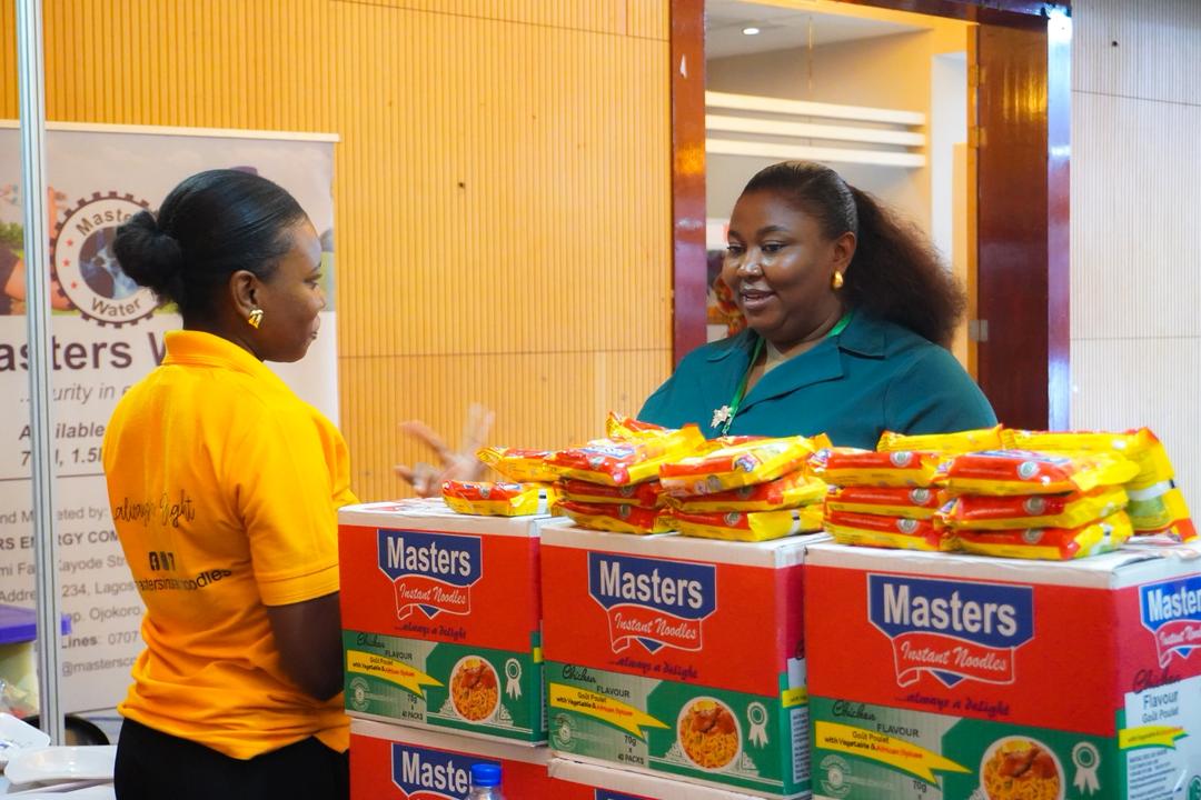 MastersNoodles's tweet photo. What a vibe at the MAN Exhibition 2025! 🍜
Visitors couldn’t help but stop by the Masters Instant Noodles booth — all smiles, all flavor, all Nigerian!

...Always A Delight!

#Manex #mastersnoodles #NoodleUpwithMasters #AlwaysADelight #noodles #GoodFood https://t.co/2fAo2dFixI