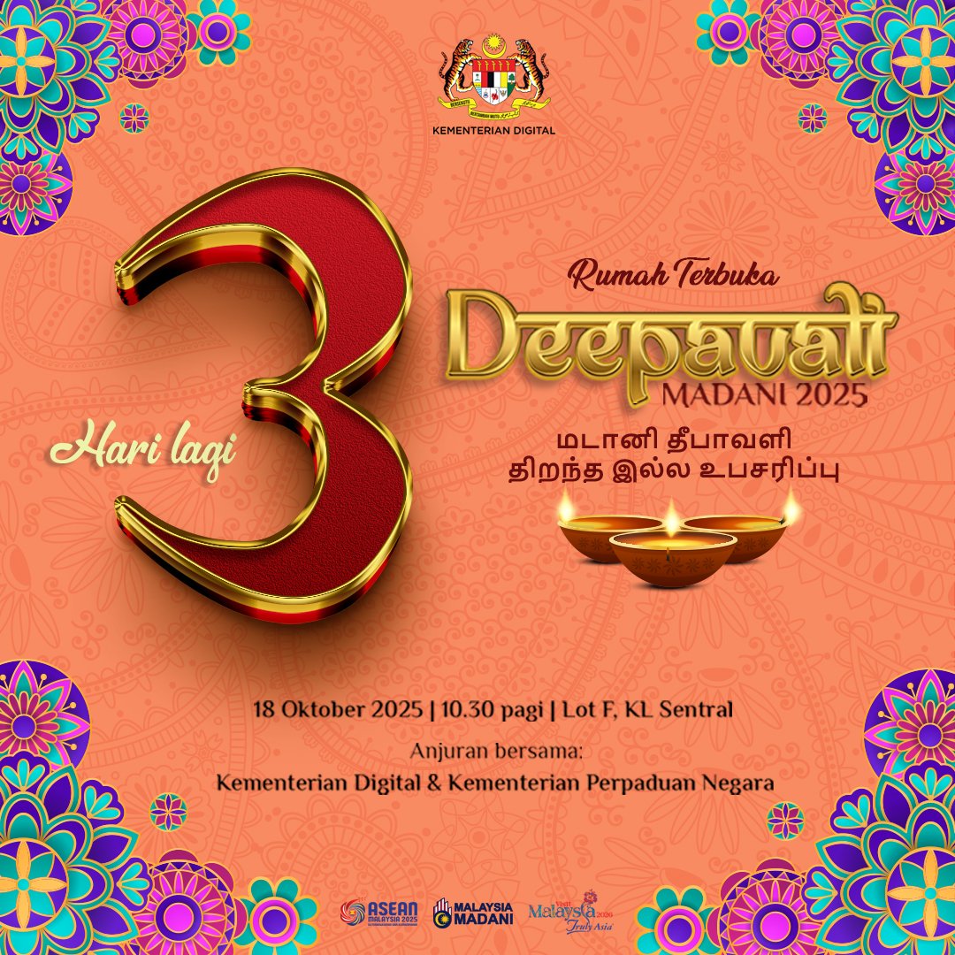Kementerian Digital Malaysia tweet media