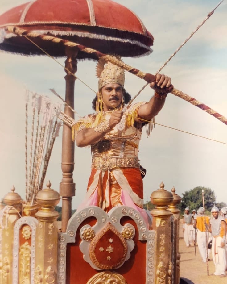 You will be remembered as Angraj Karna for a long time, sir. Om Shanti #PankajDheer