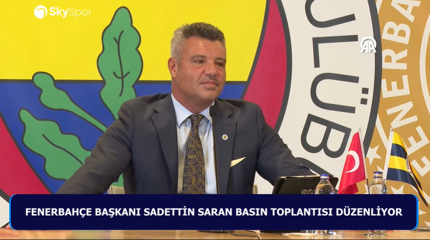 Sky Spor TR (@skyspor_tr) on Twitter photo 🎙️ <a href="/Sezgiofficiall/">Abdurrahman</a>: 25 gündür başkansınız, 100 günlük planlamanız nedir Fenerbahçe özelinde? Neler düşünüyorsunuz, gelecekteki planlamalarınız nelerdir?
🗣️ Sadettin Saran: Şampiyon yapmak dışında mı soruyorsun? Bir 100 günlük planımız var, çoğu içe dönük. Senin için mahsuru 🎙️ <a href="/Sezgiofficiall/">Abdurrahman</a>: 25 gündür başkansınız, 100 günlük planlamanız nedir Fenerbahçe özelinde? Neler düşünüyorsunuz, gelecekteki planlamalarınız nelerdir?
🗣️ Sadettin Saran: Şampiyon yapmak dışında mı soruyorsun? Bir 100 günlük planımız var, çoğu içe dönük. Senin için mahsuru