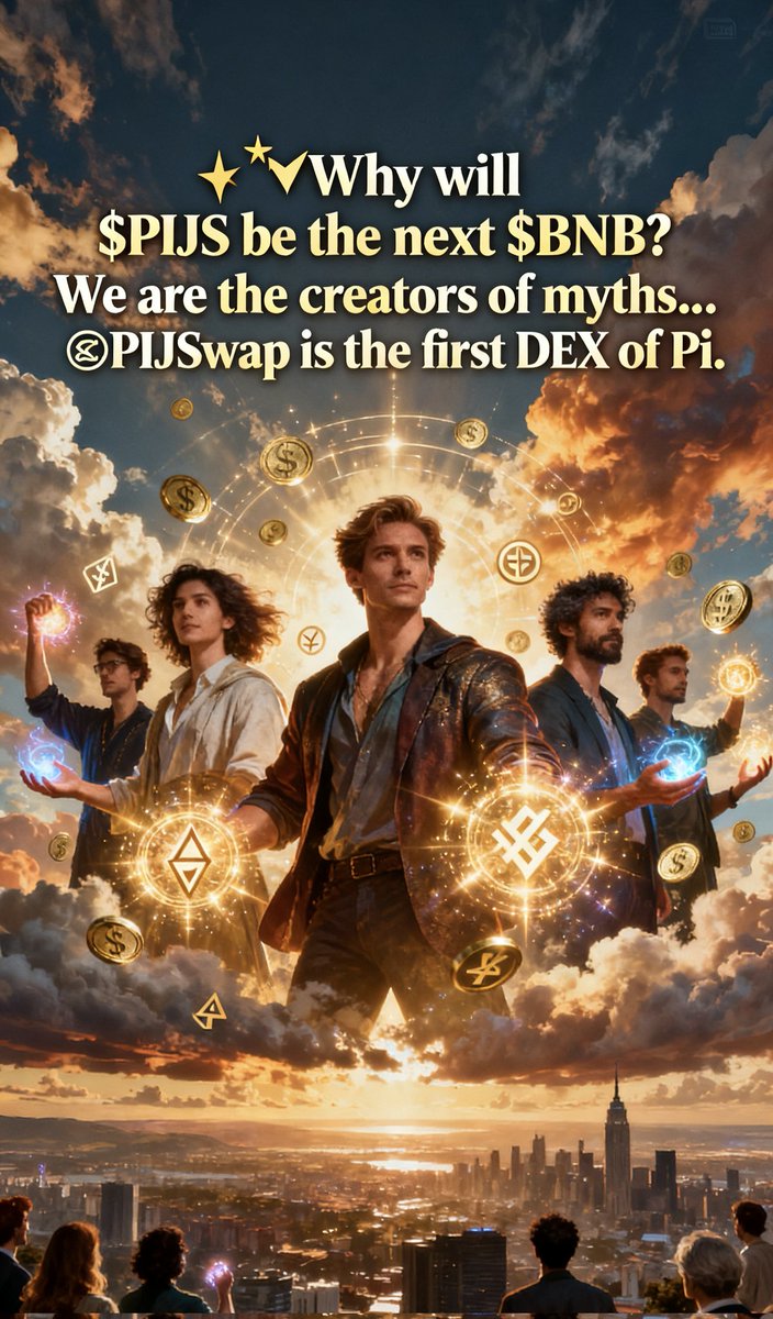 pijswap_TP's tweet image. Why will $PIJS be the next $BNB?
We are the creators of myths...
#PIJSwap is the first #DEX of Pi.
#PiJSchain #PiJS #PiNetwork #BTC #bnb    #ETH