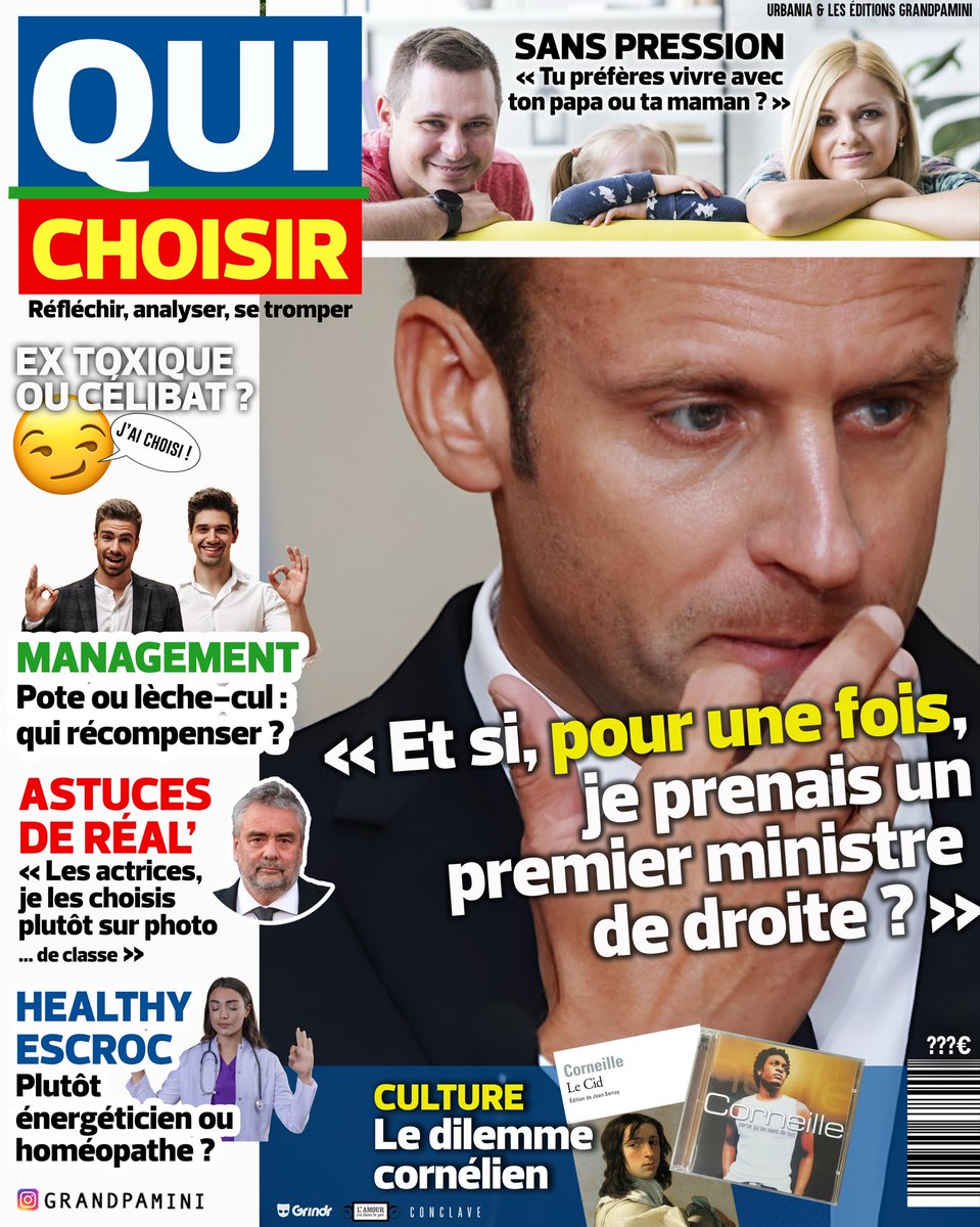 Qui Choisir, le magazine indispensable pour toujours faire le mauvais choix // avec <a href="/URBANIAfr/">URBANIA FR</a>
