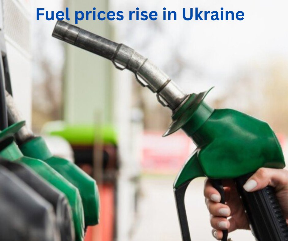 DispatchDnipro's tweet image. Average fuel prices in Ukraine rise: A-95 gasoline to 58.78 UAH/L and diesel to 55.93 UAH/L🇺🇦 #Ukraine #Fuel