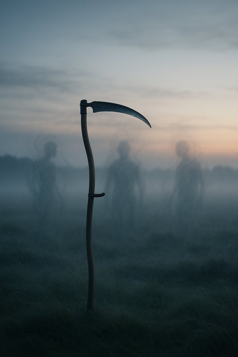 artlab_ai1979's tweet photo. Four faces of Death — compassion, flesh, knowledge, silence.
My entry for the #grimreaper Daily Challenge.
#AIart #SoftfocusArtlab
#cinematicportrait #mythicrealism #AIphotography #dailychallenge #symbolism #artstudy #moodandlight #conceptualart #AIillustration https://t.co/8RlpAOeDNH