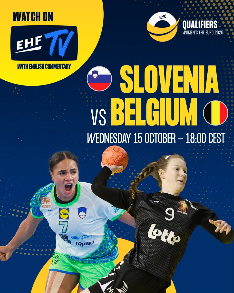 De wedstrijd Slovenië - België is woensdagavond om 18.00 u te volgen via livestream. Kijken kan via de pay per view formule. De wedstrijd wordt in het Engels becommentarieerd.

ehftv.com/paywalls?conte…