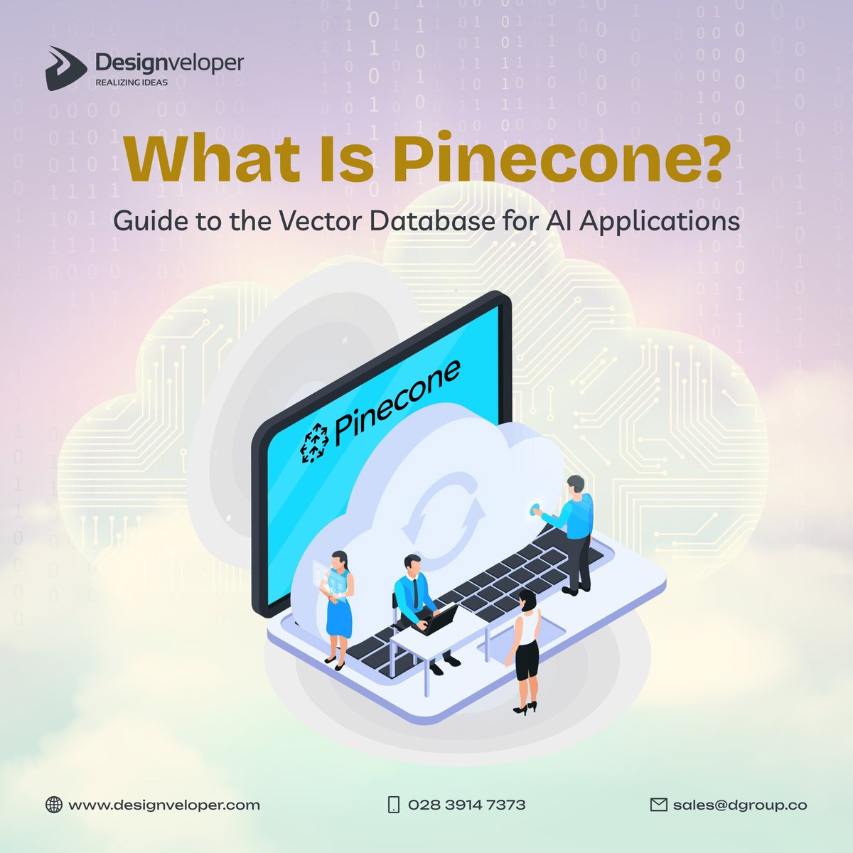 Designveloper's tweet image. From GitHub to the AI world, Pinecone is making waves among developers!
It’s a cloud-native, serverless vector database built to power AI search, chatbots, and recommendation systems.
Why devs love it:
⚡ Real-time indexing
⚡ Super fast similarity search
⚡ Simple API…