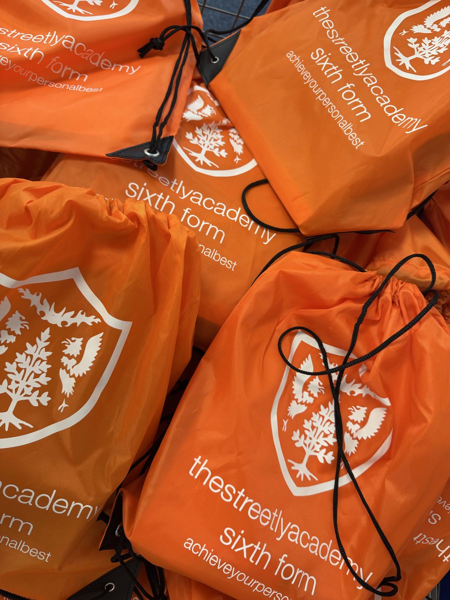 Goodie bags all made up ready for the
<a href="/StreetlyAcademy/">The Streetly Academy</a> Sixth Form open evening tomorrow. See you at 5:30pm #post16 #sixthform #oursixthformisbetterthanyour