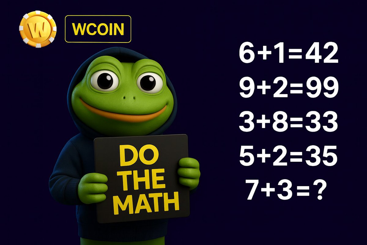 Spot the rule, post the answer.

$50 USDT up for grabs this week.

Like, RT &amp; comment your UID to enter.