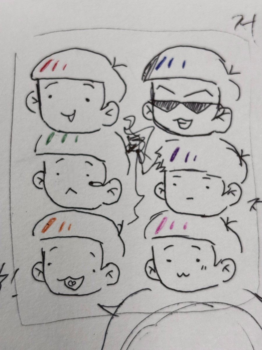 ha_yumm9's tweet photo. 친구가 6둥이들 그려줌ㅋㅎㅋㅎㅋㅎㅋ 개 귀여워ㅓ https://t.co/nRVvzh2VfQ