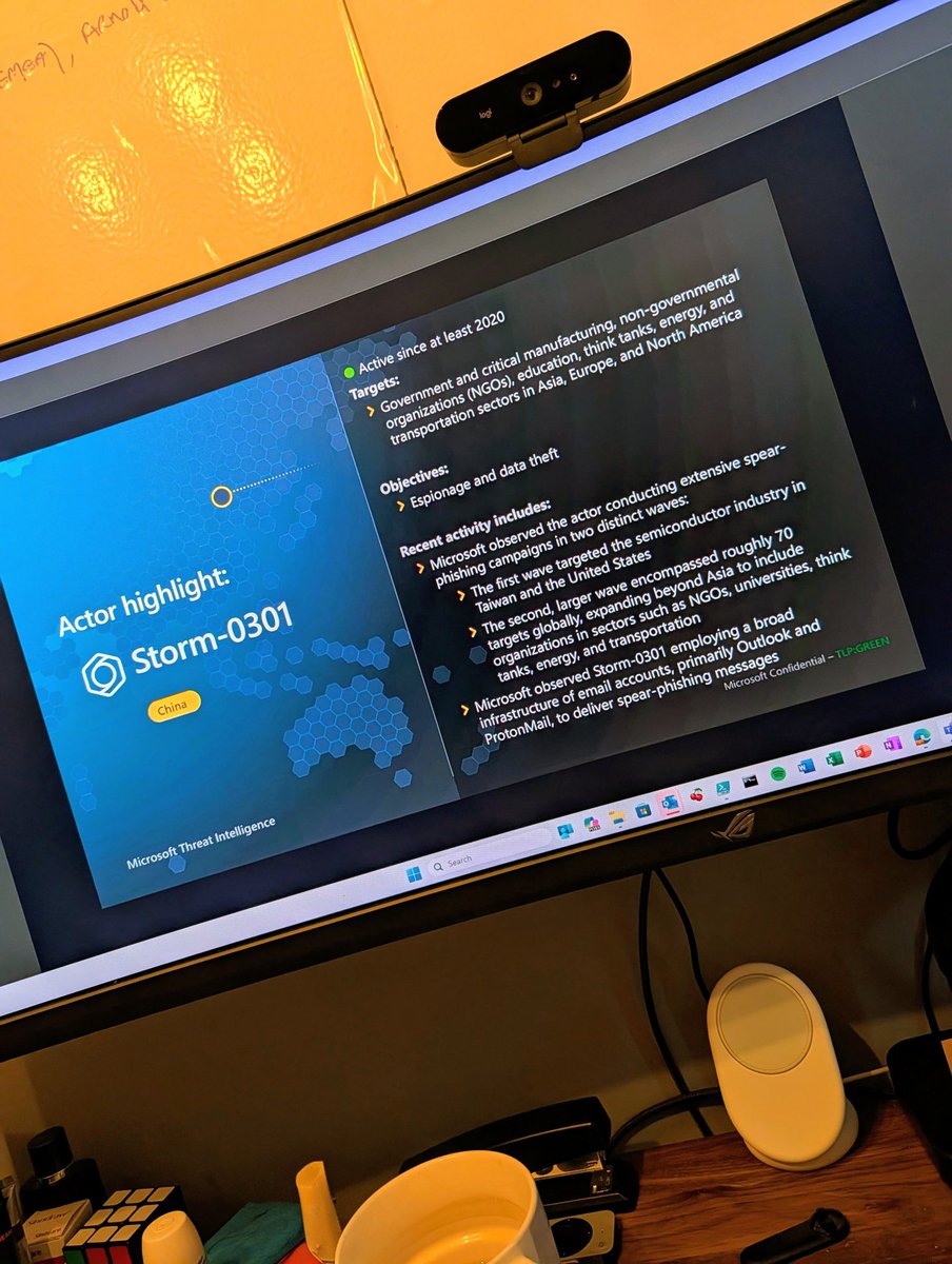 Monthly security and patching meeting...
