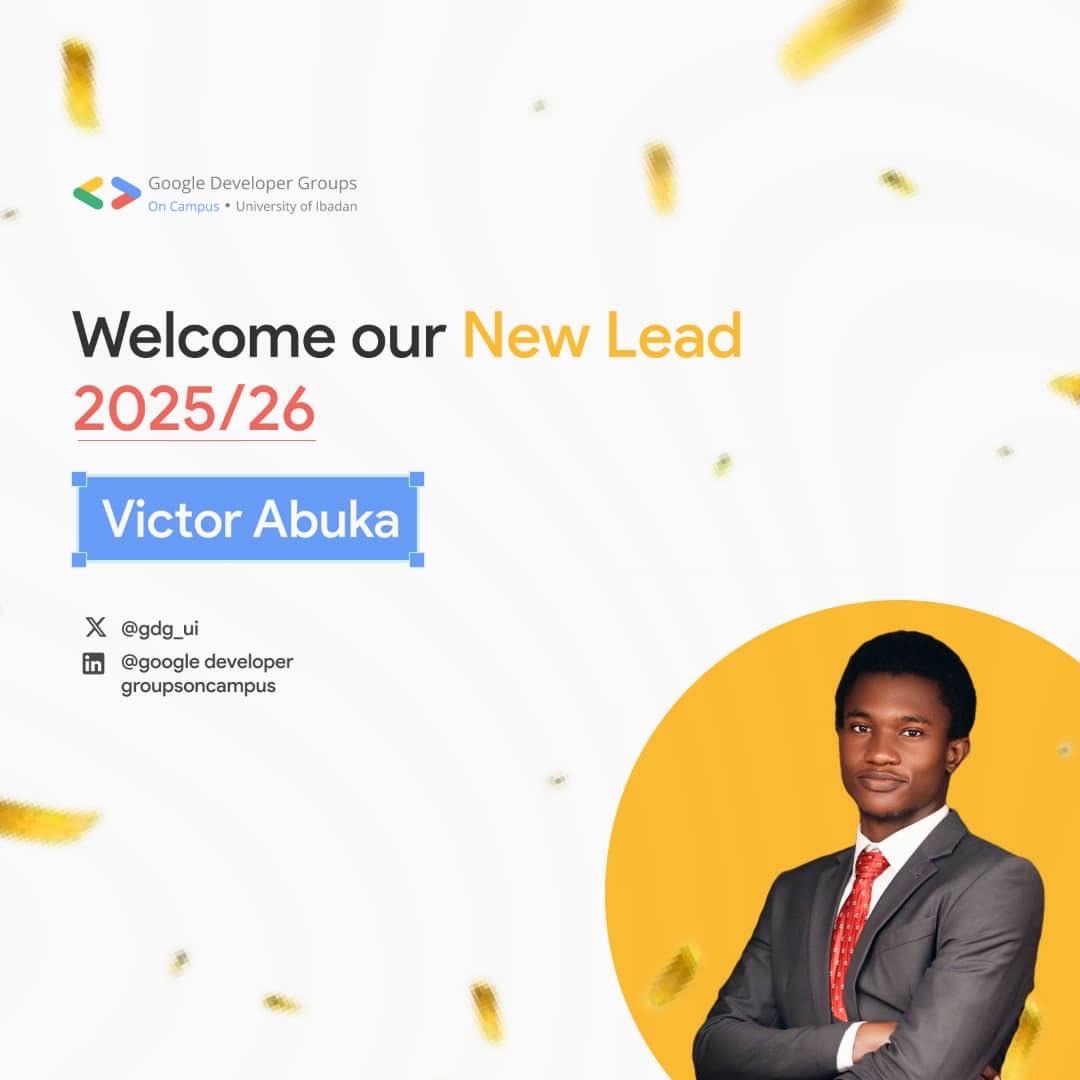 GDG on Campus, University of Ibadan tweet media