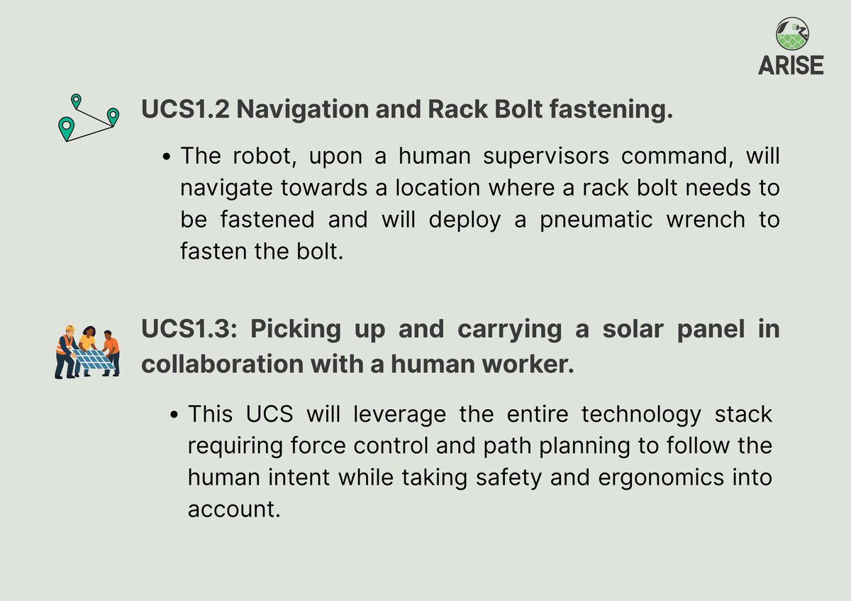 ARISERobotics's tweet image. 🤖 Do you know where the ARISE solution is going to be tested?
Check out the images below to explore ARISE’s real-world use cases in action!
#ARISEProject #AI #Robotics #Automation #AgTech #SolarEnergy #Hydroponics #Sustainability #Innovation