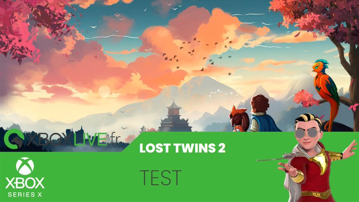 Une aventure fragmentée au cœur de l’enfance.

Le test de <a href="/RLY_M0nsTeR/">⚜️Thomas⚜️ | Xboxlive.fr</a> sur le jeu #LostTwins2 édité par <a href="/playd3w/">Playdew | Lost Twins 2 ( GET NOW - PS,Xbox,PC)</a> est dispo sur notre site.

xboxlive.fr/test-lost-twin…