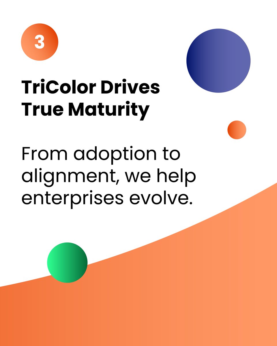 TriColorInitia's tweet image. Digital maturity starts when adoption meets alignment.

#DigitalMaturity #AutomationStrategy #TricolorInitiatives