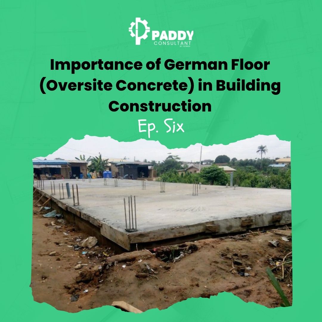 paddyconsultant's tweet image. Ep. 6

Always include a properly constructed German Floor (Oversite Concrete). It’s the foundation that ensures stability, moisture control, and long-term durability for your building.

#ConstructionTips #GermanFloor #EngineeringMatters #BuildingStrong #PaddyConsultant