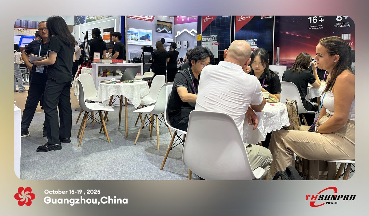 SunproPower's tweet image. Where Sun Reaches🌞Value Follows
We warmly invite global partners to visit  us at the 138th Canton Fair!

📍Booth：Hall 15.3 D36-37, E05-07
🗓️Date：2025.10.15-19
#SUNPRO POWER looks forward to collaborating with you to open a new future in green energy🌏
#GreenEnergy #SolarPower
