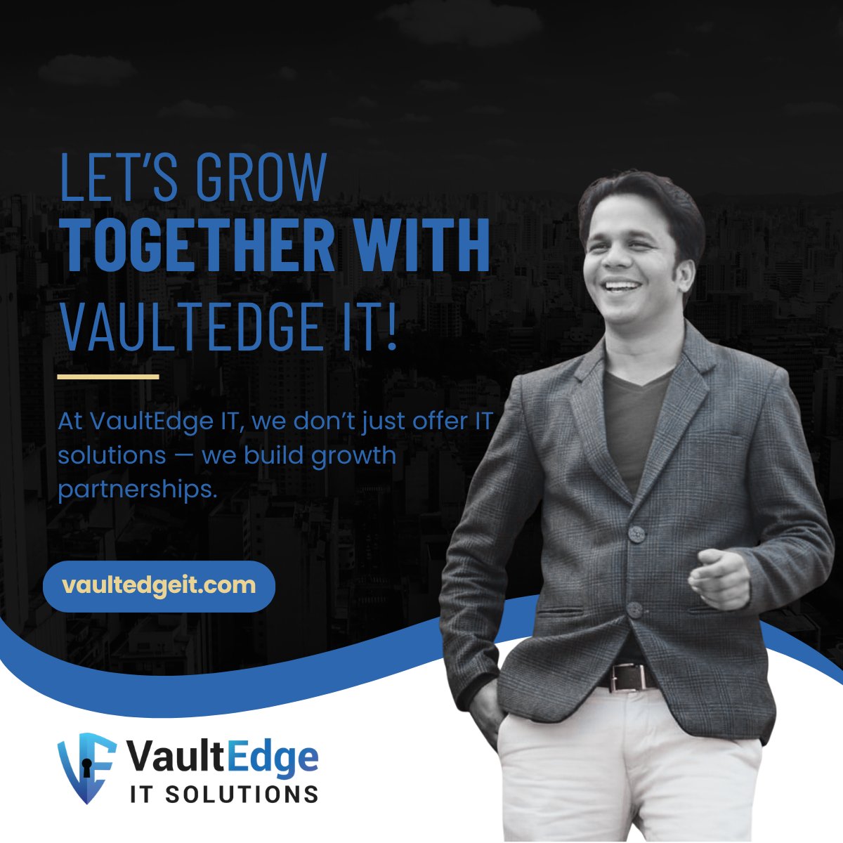 VaultEdgeITMSP's tweet image. 🚀 Let’s Grow Together with VaultEdge IT!

At VaultEdge IT, we don’t just fix systems —
we build technology partnerships that drive business growth. 💼✨
#VaultEdgeIT #BusinessGrowth #ITSolutions #TechSupport #MSP #Cybersecurity #Innovation #TurlockIT #GrowWithUs