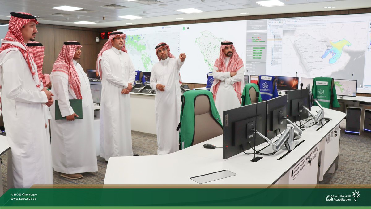 saacgov's tweet photo. زار سعادة المدير التنفيذي لـ #الاعتماد_السعودي د. عادل القعيّد، والوفد المرافق له، مقر هيئة الرقابة النووية والإشعاعية، وكان في استقبالهم سعادة المدير التنفيذي للهيئة، د. خالد العيسى. https://t.co/cX5MOn0hBe