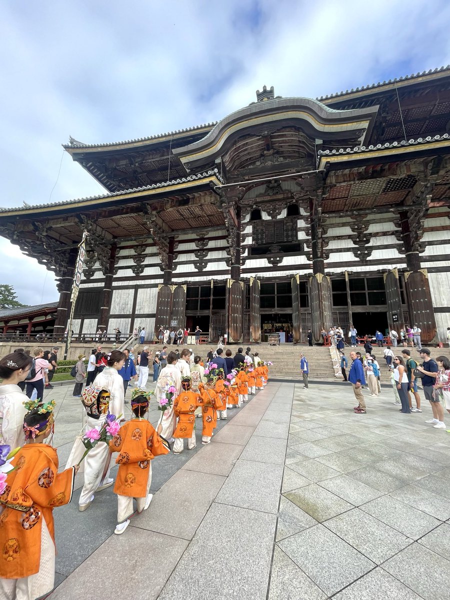 大仏様 ご確認 10/15「大仏さま秋の祭り」（盧舎那仏造顕発願慶讃法要）が厳修され