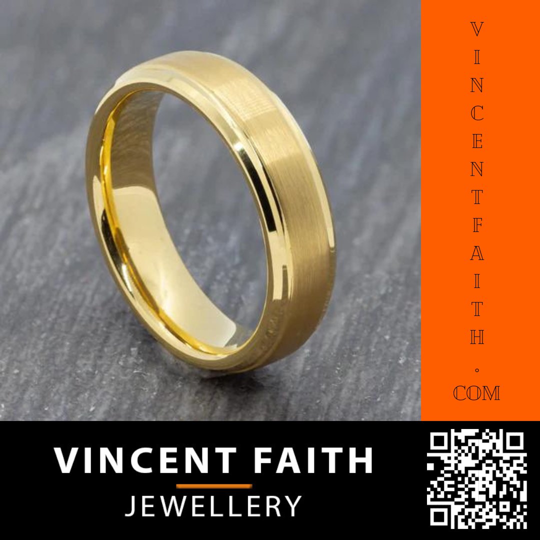 Today's picks from Vincent Faith: Gold 6mm Tungsten Ring

rings.vincentfaith.com/52

#jewellery #tungsten #titanium #mens #womens #men #women #wedding #ring #rings #weddingband #goldring