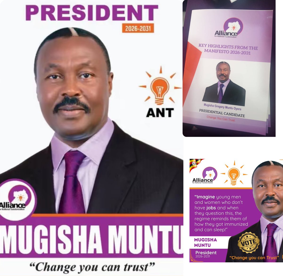 .See you today the people of Kalungu &amp;  Butambala with;
Gen.<a href="/mugishamuntu/">Mugisha Muntu</a>💜💡✅
#TheChangeYouCanTrust.2026-2031🇺🇬📌