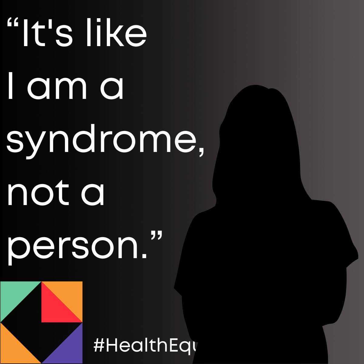 DSiupdate's tweet image. "It's like I am a syndrome, not a person." This quote from a self-advocate shows the disrespect faced in healthcare. zurl.co/ywCXA  #DownSyndromeAwarenessMonth #HealthEquity