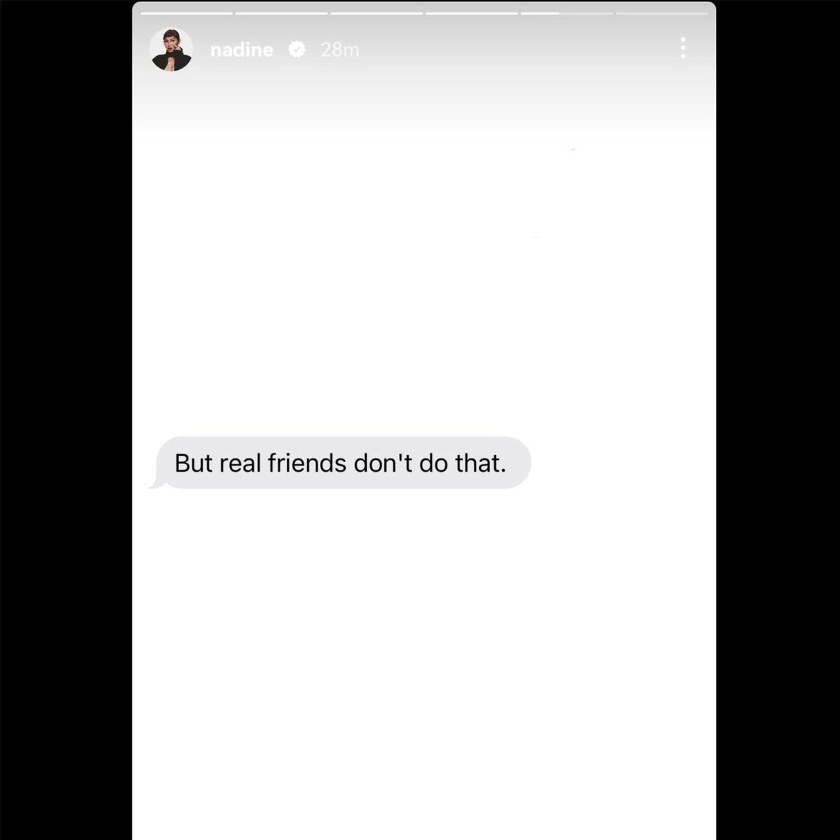 nadine once said: