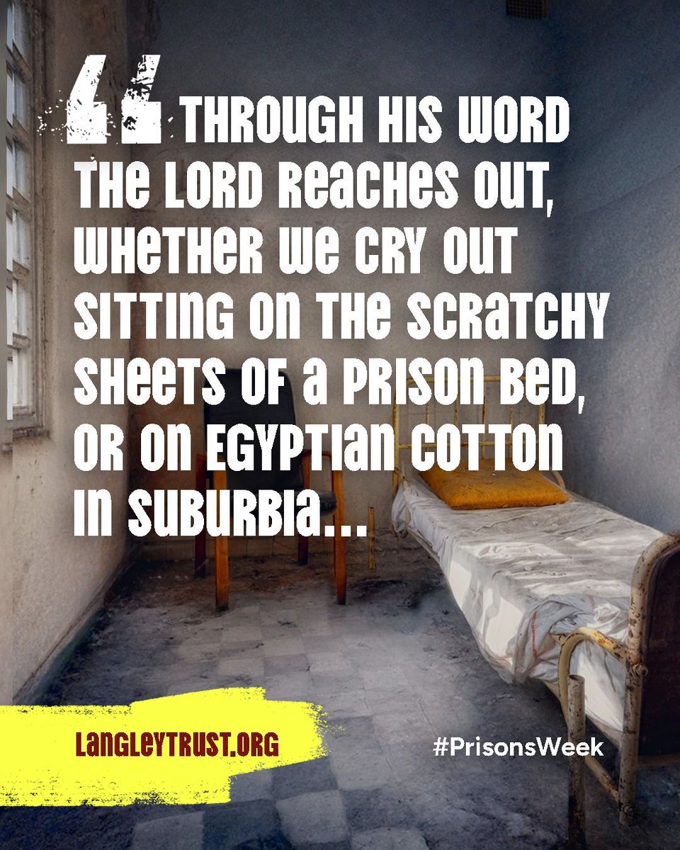 ...It brings hope to victims and survivors, whose futures have been devastated. It brings release to those bound in addictions. It offers the chance of a new life, even to those locked away inside the walls of a prison (as St. Paul testifies).

Read more: langleytrust.org/latest/news/un…