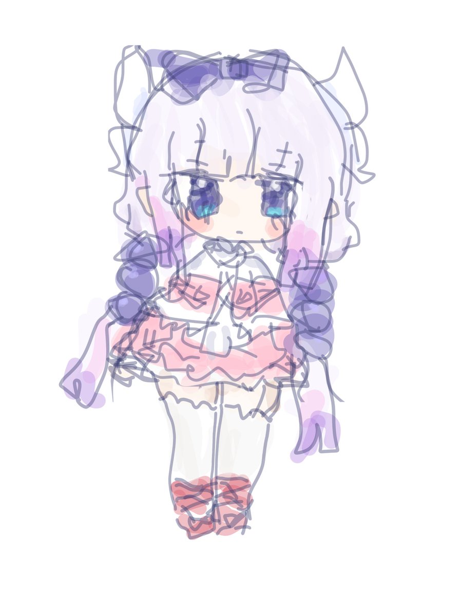 RPのみてやりたくなった
左手で描いたカンナちゃん